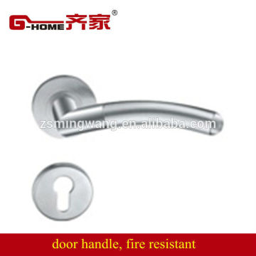 popular wooden door handle stainless steel