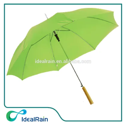 Pretty fresh green color stick umbrela