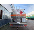 Rear double bridge aluminum alloy tank truck