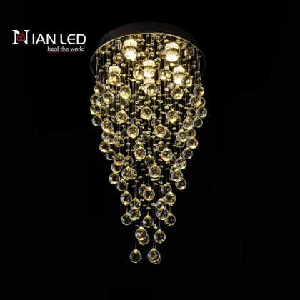 Modern Murano Glass Chandelier - Large Luxury Lighting