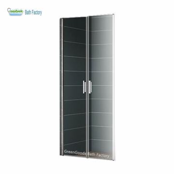 CE 180 Degree Pivot Hinge Frameless Glass Sliding Shower Door for Bathroom