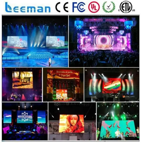indoor led advertising display Rental p7.62 cabinet display screen flexible led screen