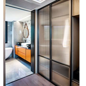 Vetro modellato trasparente 4 mm 8 mm 10 mm 12 mm per finestre e porte