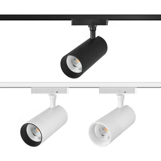 30W 3-Wire COB LED Spot Track Light with High Heat Dissipation and Good Price