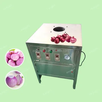 Electric Green Onion Peeler - 100-150KG/H Mini Onion Peeler Machine