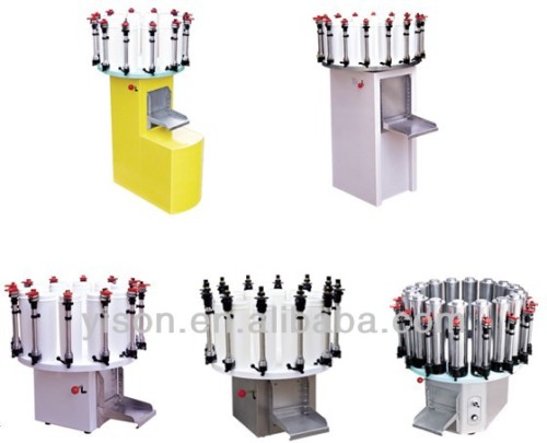 Semi-automatic paint colorant tinting machine