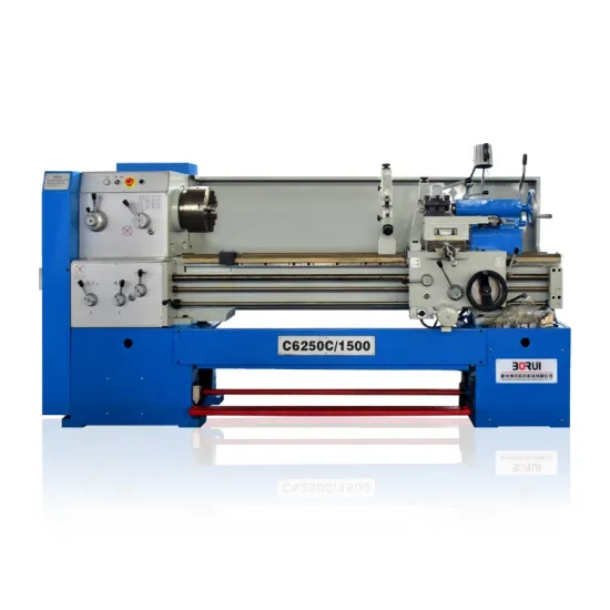 Precision Gear Head Medium Duty Horizontal Manual Lathe Machines: CD6240C CD6250C CD6260C CD6266C