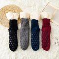 Herren gestrickt Sherpa Lounge Slipper Socken