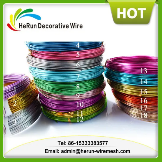 HR GOOD QUAITY 2mm craft aluminum wire manufacturer
