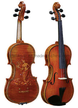 Selected Flamed Violin (LCV007-2)