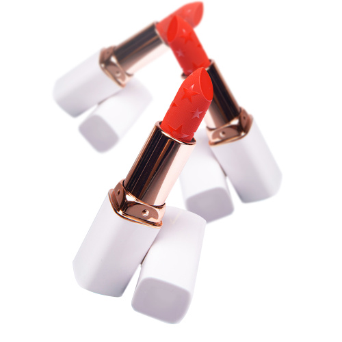 Star carved lipstick popular