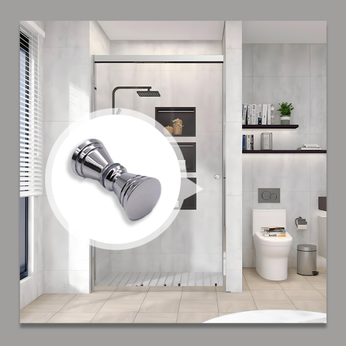 SVA-B0302C Banyo Yuvarlak Sırt Sırta Çekme Kolları