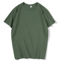 Rahat T-shirt Unisex Düz 100% Pamuk Kısa Kollu Spor T-Shirt Erkekler Yaz T-Shirt