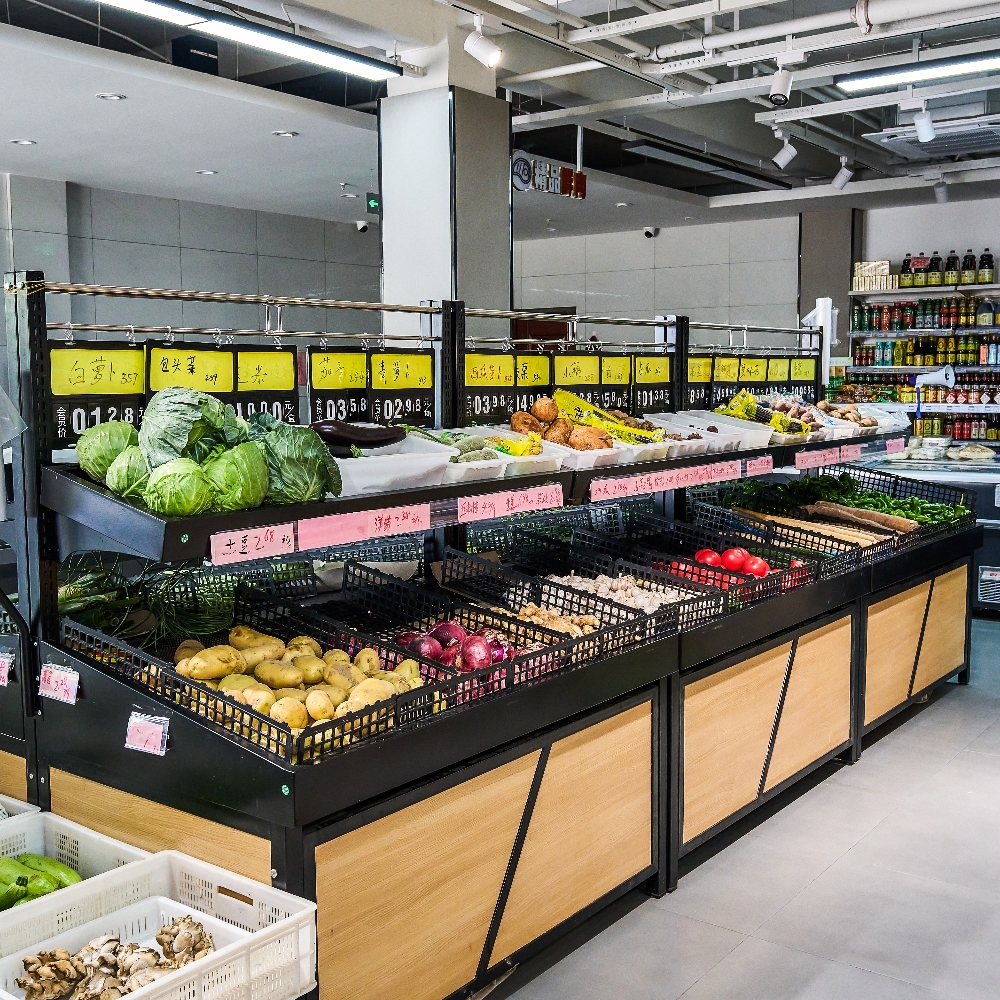 Supermarket Fresh Fruit Display Racks Good Value for Money