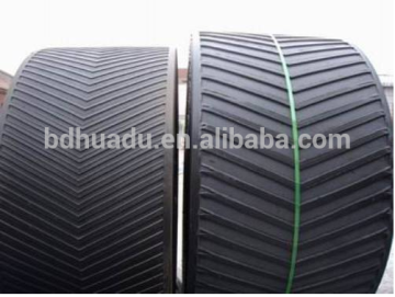 Special Ribbed Rubber Conveyor Belt