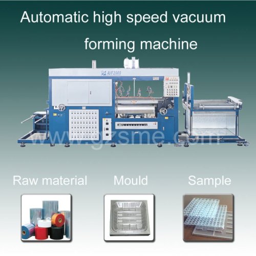 Vacuum forming Machine for making PET,PP,,PS,PVC products