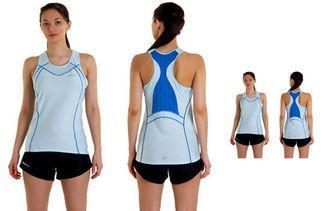 Womens Sports Wear Polyester Running Apparel Coolmax Single