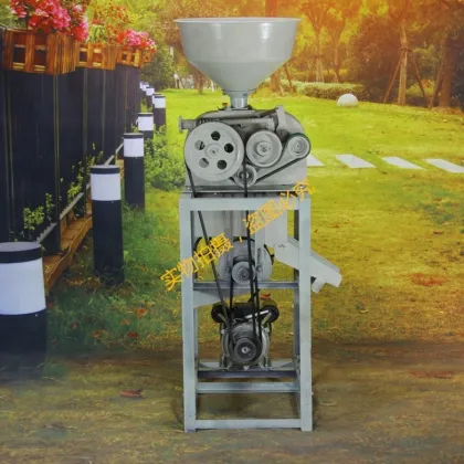 NDRD Mini Brown Rice Mill / Brown Rice Huller / Brown Rice Milling Hulling Machine