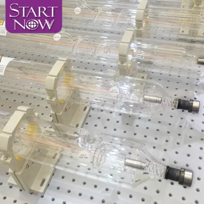 100W-130W CO2 Laser Tube for CO2 Cutting Machine - Reci T4 1400mm D65mm Laser Glass Lamp