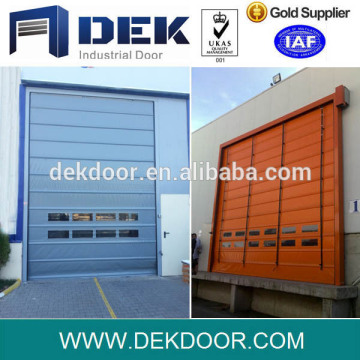 Zhuhai low price high speed pvc folding door for sale