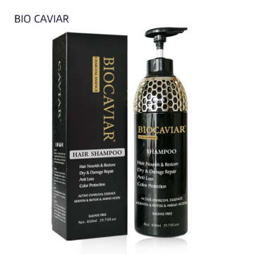 Biocaviar Color Protection Shampoo with Active Charcoal - Sulfate-Free, 850ML
