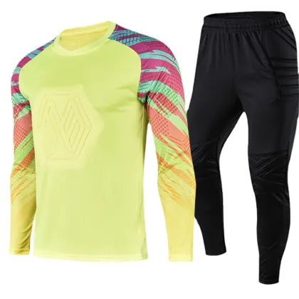 Children's and Adult Football Goalkeeper Jersey and Training Suit