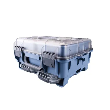 Big Fishing Tackle Box: Handheld Tool Case with Multifunctional Double-Layer Accessories