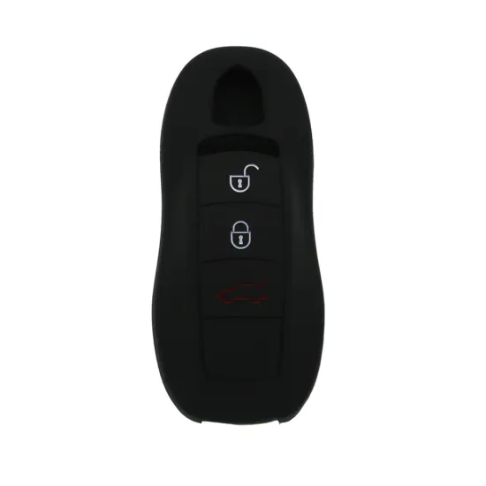 Silicone key fob shell case for porsche 911