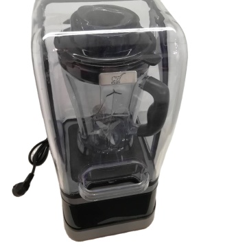 Professional Heavy Duty Blender: 2200W Silent Ice Machine with Cover for Smoothies and Juices