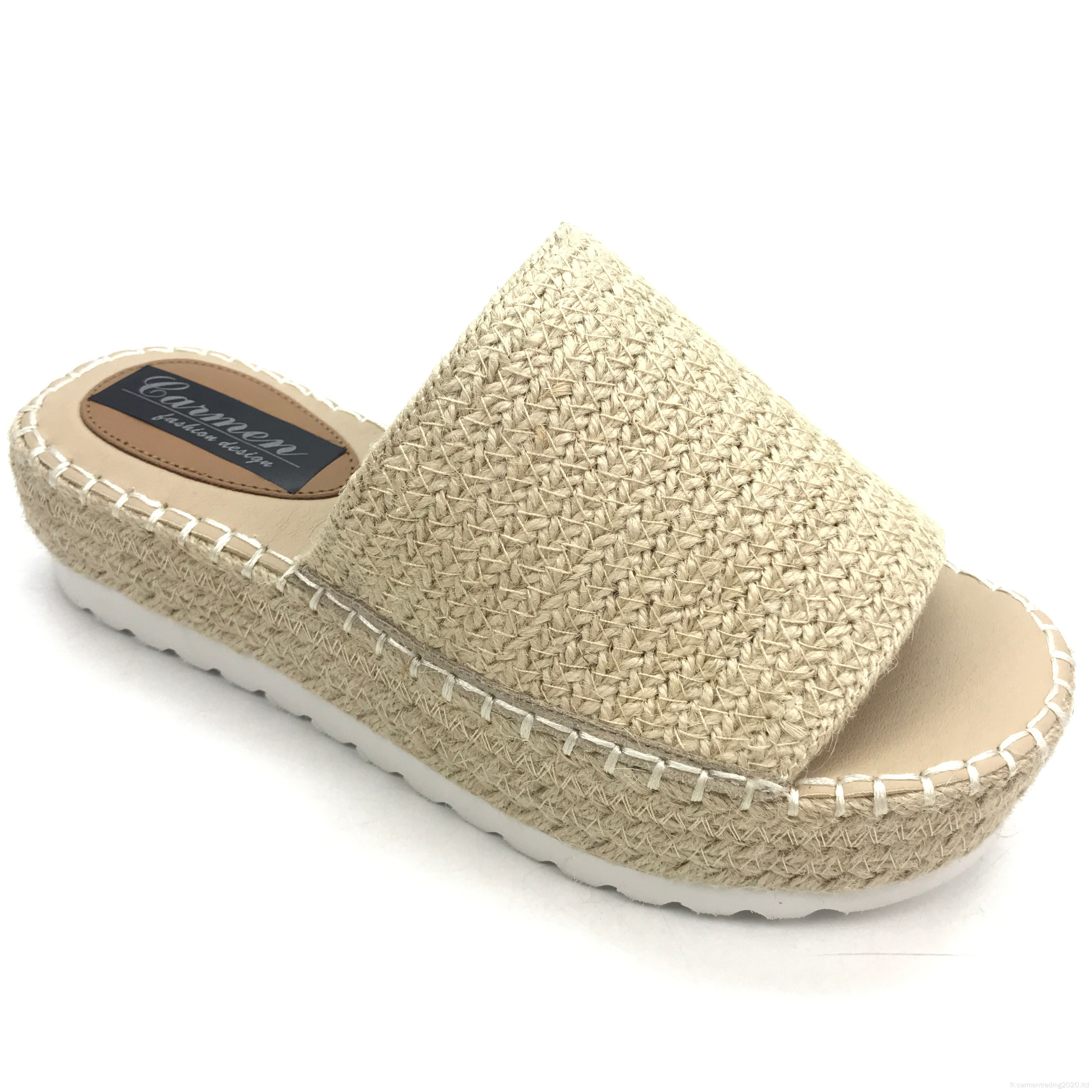 Sandale de coin Espadrille Summer