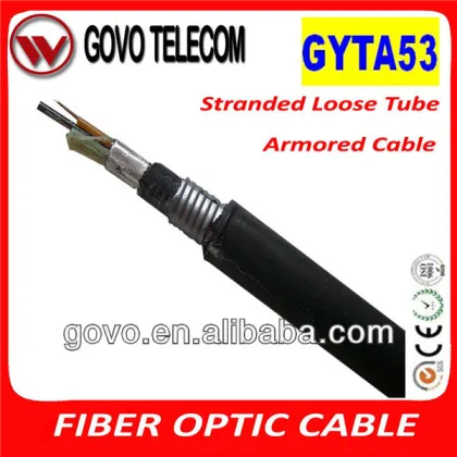 direct buried double sheath gyta53 fiber optical cables(GYTA53)