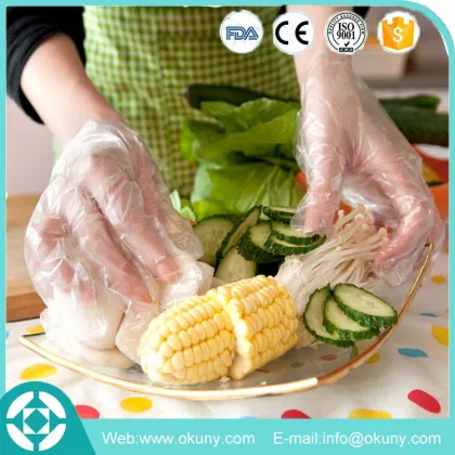 Good quality low price kitchen pe glove,plastic gloves
