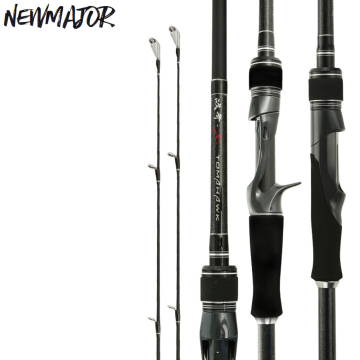 High Carbon MH/H Spinning and Casting Fishing Rod - Newmajor 1.83m to 2.4m Medium to Medium Heavy Baitcasting Rod