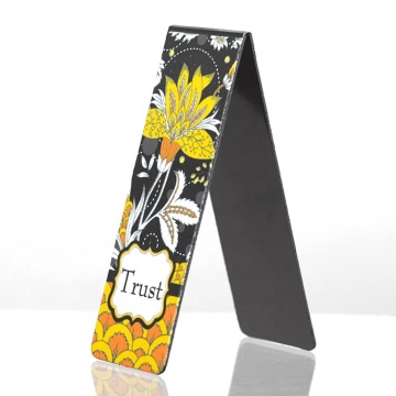 Custom Printed Magnetic Metal Bookmarks from GOOODA Manufactory in Guangzhou, China