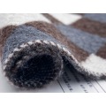 Alta qualidade nm13/1 fio de mistura de lã de alpaca 30% alpaca 30% lã 40% nylon super macio tricotado à mão suéteres de luxo ecológicos