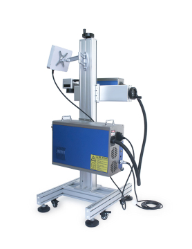 Machine de marquage laser à fibre pour tuyau PE