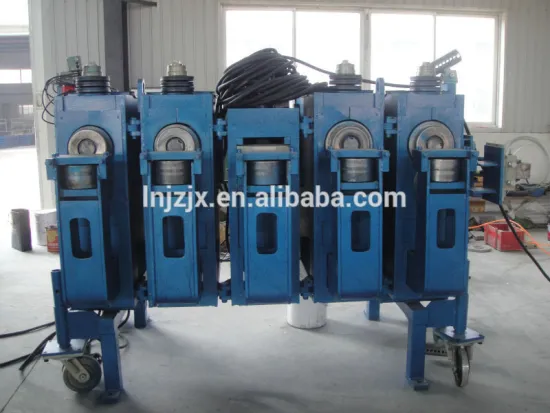 Steel silo forming machine