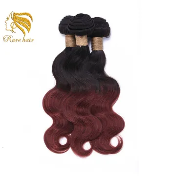 Color 99J Grade 8A Brazilian Hair Weave Free Samples 3bundles of Brazilian Hair Sew In Ombre Hair Weave