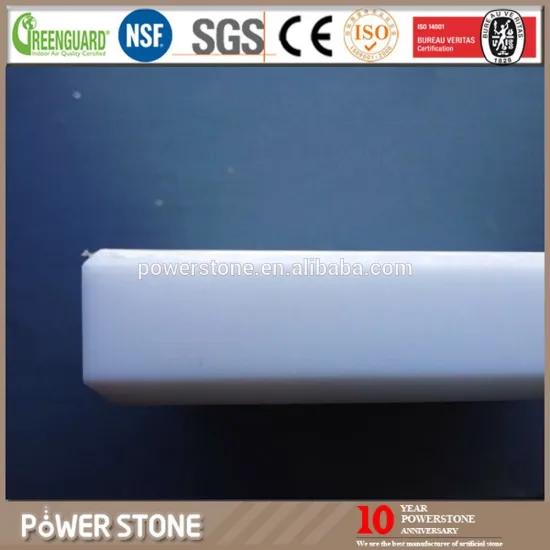 White Nano Stone, Nano Glass White Stone, Non-porous Crystallized Glass Stone