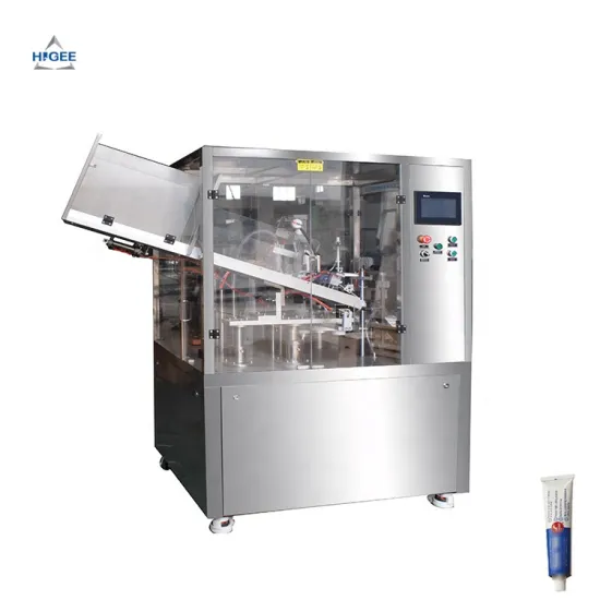 Plastic Tube Filling and Sealing Equipment Line for Cosmetics