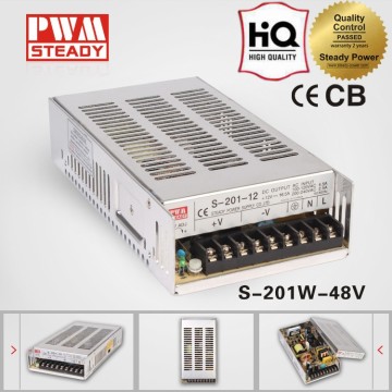 S-201-24 smps CE approved High Reliability 240v ac 24v dc transformer 201w switching power supply