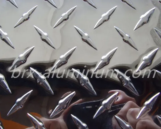 Mirror Finish Compass Pattern Aluminum Alloy Sheet