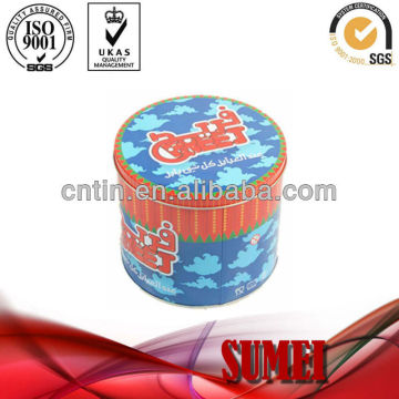 round tin box