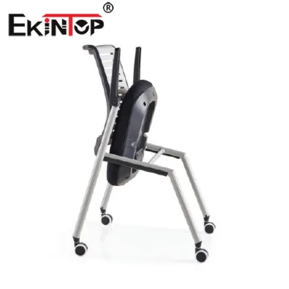 Modern Folding Conference Chair with Tablet Arm - Ekintop