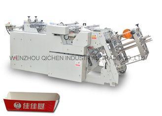 Automatic Food Container Burger Box Making Machine With Glu