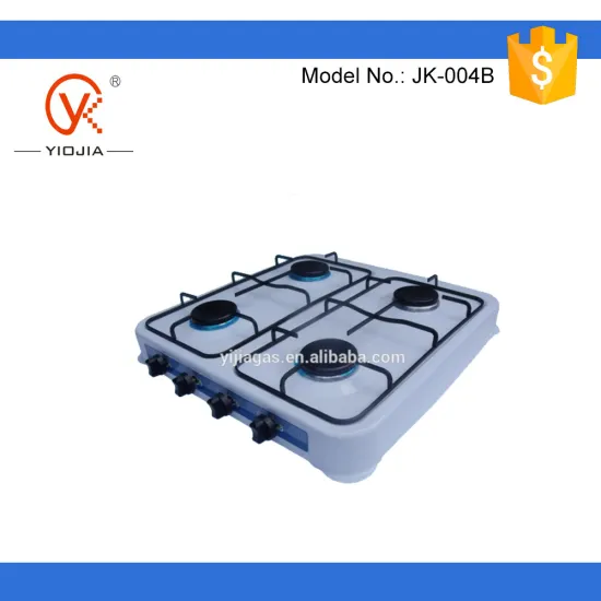camping paint four burners table gas stove without cover