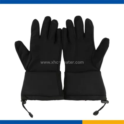Soft shell waterproof fabric ski gloves