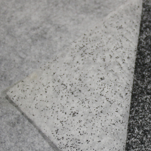 Matériau en tissu filtrant en carbone activé