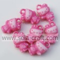 Wholesale Lovely Washing Kitty Acrylic Beads for Key Chains for Children