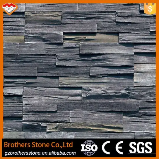 Hot Sale Interior Decoration Rosa Tea Colors Artificial Stone Faux Stone Wall Panels